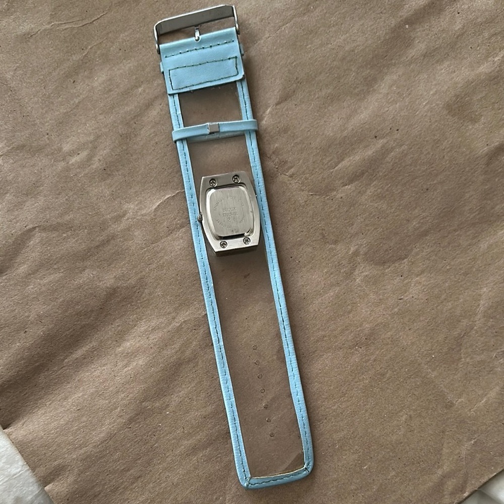 Bijoux Terner Blue Transparent Strap Watch - Picture 3 of 4